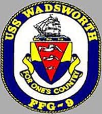 USS WADSWORTH insignia