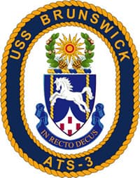 USS BRUNSWICK insignia