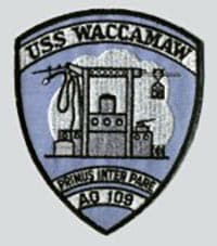 USS WACCAMAW AO-109 insignia