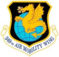 349th Air Mobility Wing insignia