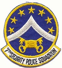 7TH SECURITY POLICE SQUADRON insignia