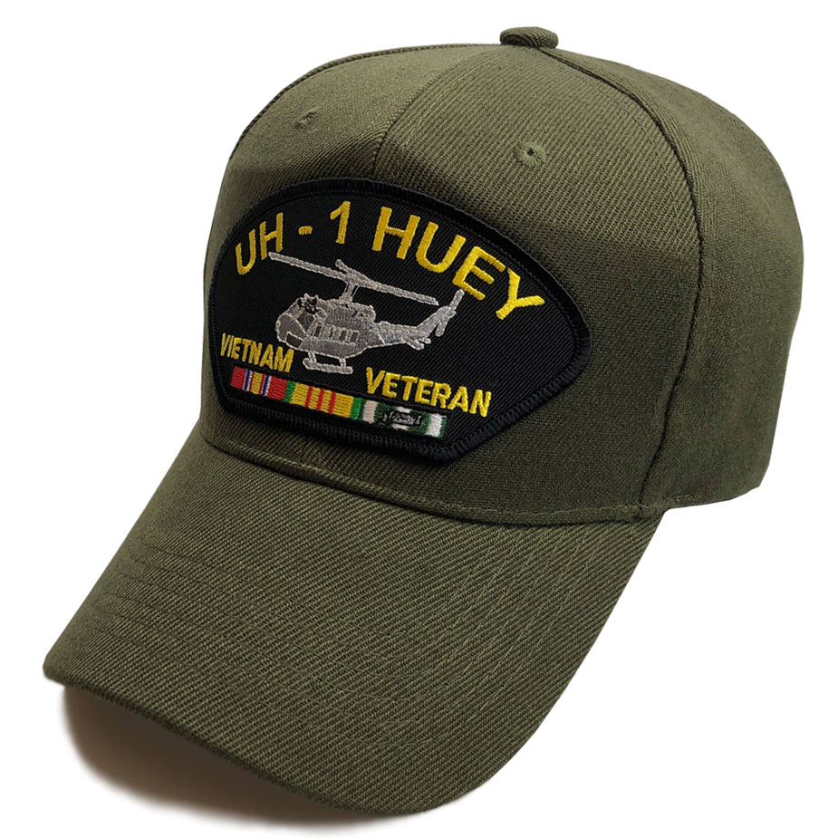 UH1 Huey Vietnam Veteran O.D. Hat