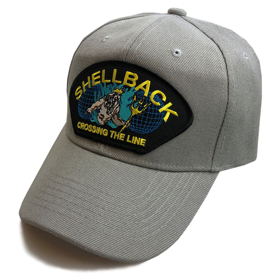 Navy Shellback Crossing the Line Special Edition Gray Hat