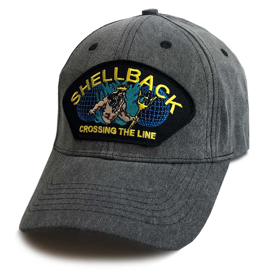 Navy Shellback Crossing the Line Special Edition Vintage Hat