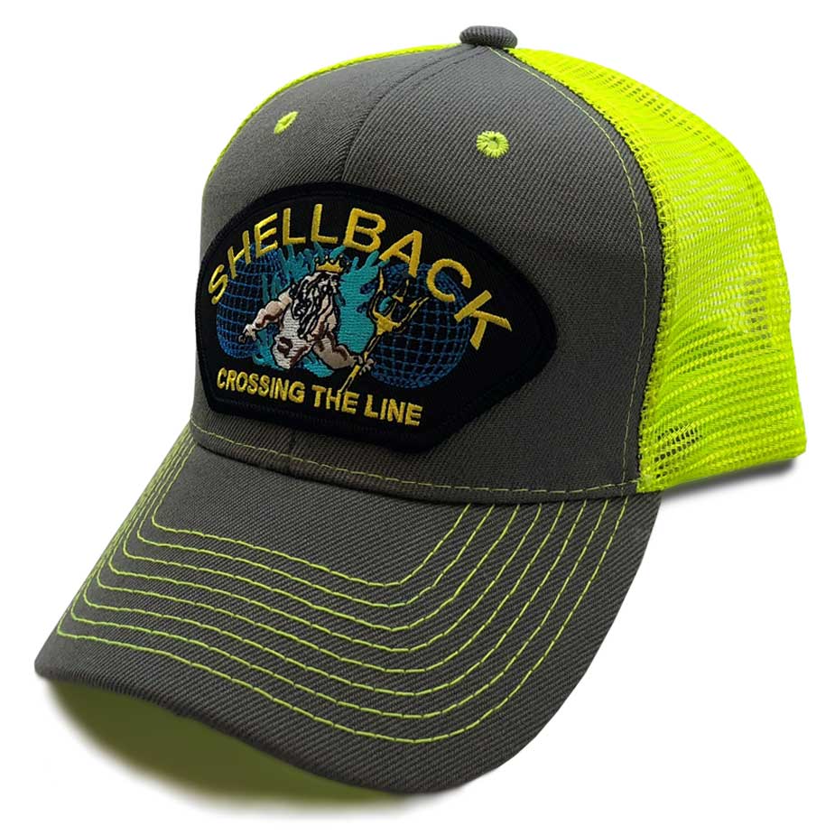 Navy Shellback Crossing the Line Custom Edition Truck Hat
