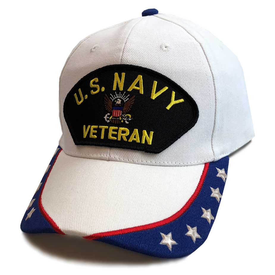 U.S. Navy Veteran Custom Edition Hat w/ Stars