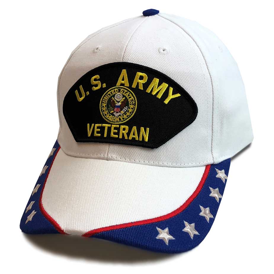 U.S. Army Veteran Custom Edition Hat w/ Stars