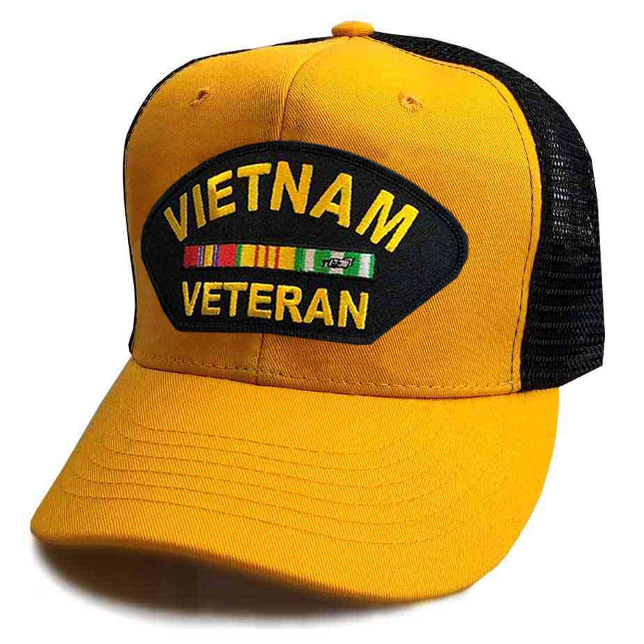 Vietnam Veteran w/ Ribbon Custom Edition Hat