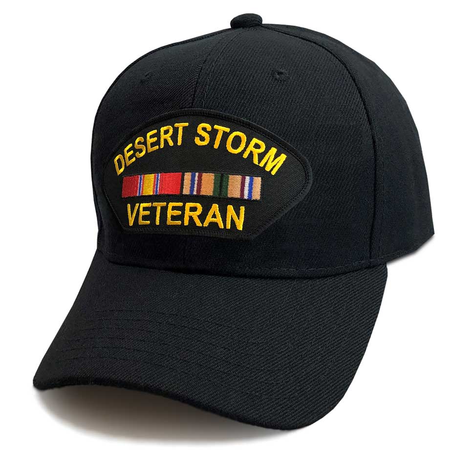 Desert Storm Veteran Hat with Ribbons Hat