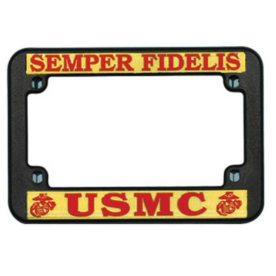 USMC Motorcycle License Plate Frame US Marine Corps Store