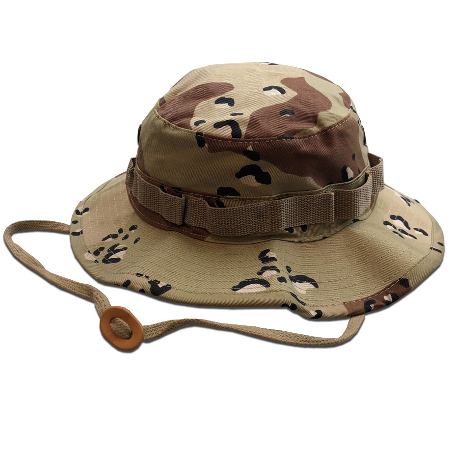6Color Desert Camo Boonie Hat