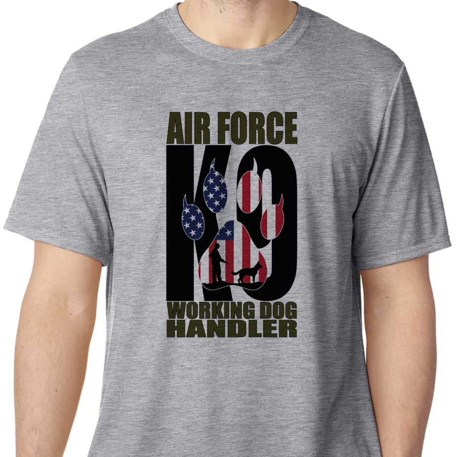 Air Force K9 Working Dog Handler shirt