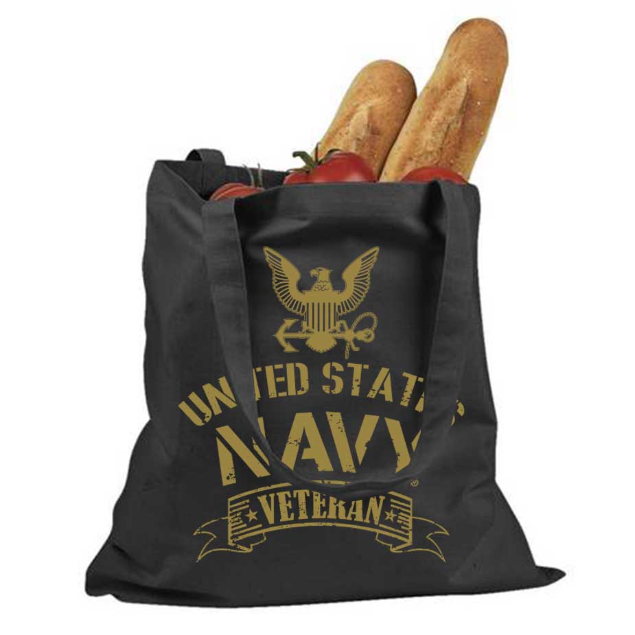 Officially Licensed US Navy Veteran Bag with Eagle Graphic Bags