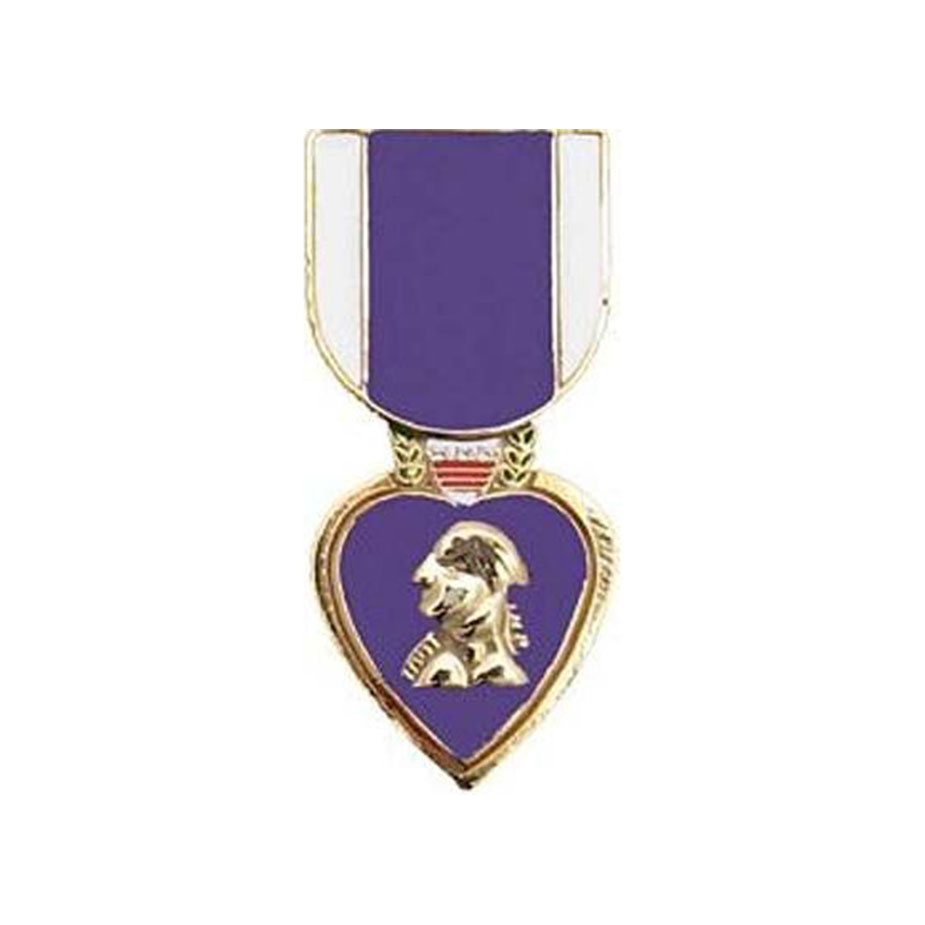 Purple Heart Veteran Pin Military Pins Purple Heart Veteran Pin