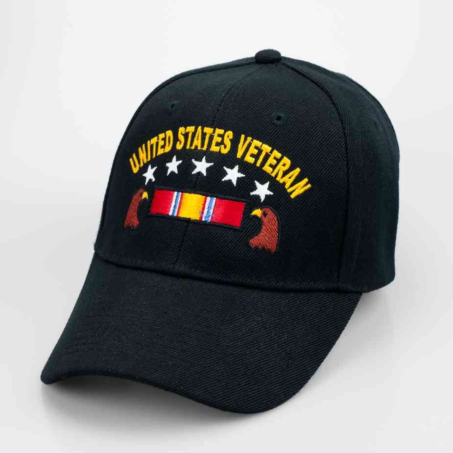National Service Ribbon United States Veteran Hat