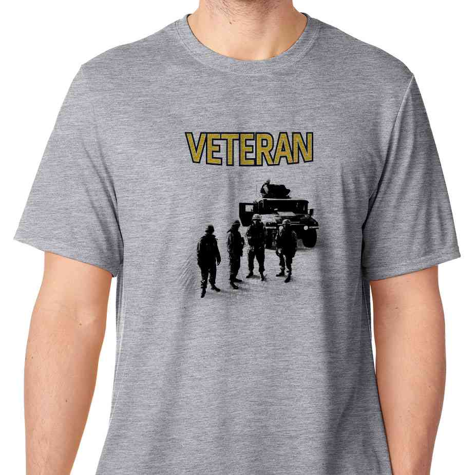 Officially Licensed U.S. Army Veteran w/ Soldiers TShirt