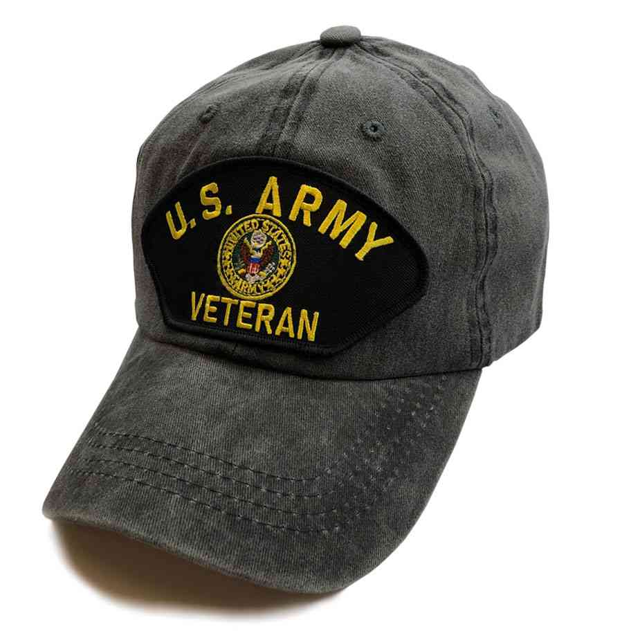 U.S. Army Veteran w/ Crest Special Edition Vintage Hat