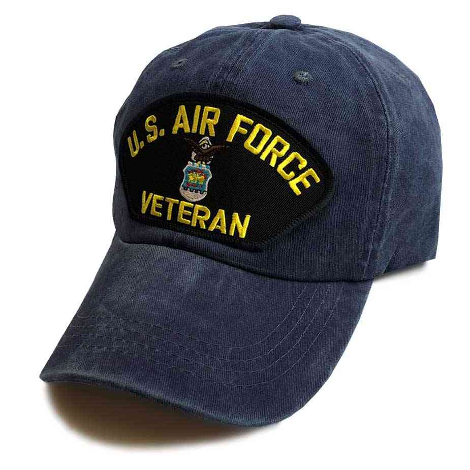 U.S. Air Force Veteran Classic Edition Vintage Blue Hat U.S. Air Force Veteran Classic Edition Vintage Blue Hat