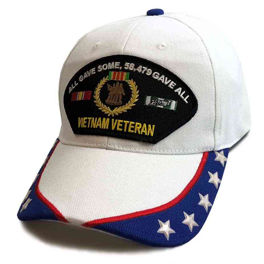 Vietnam Veteran All Gave Some, 58,479 Gave All Custom Edition Hat w