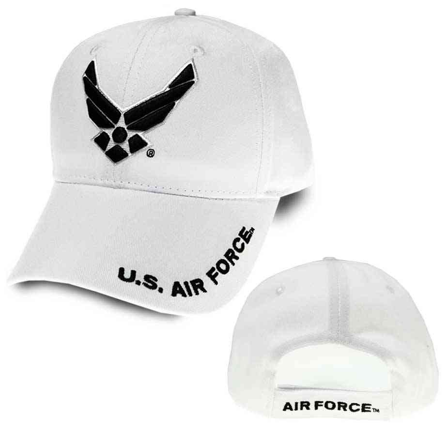Officially Licensed Air Force Hat with Air Force Wings Logo Embroidered Hat
