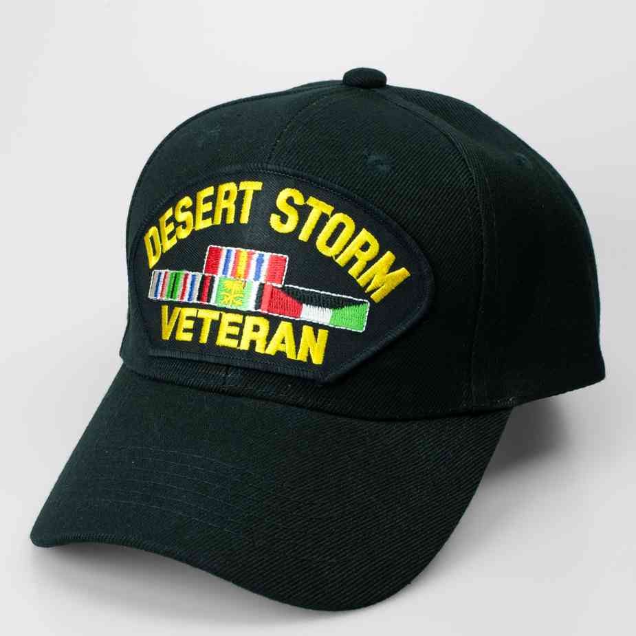 Desert Storm Veteran Hat Ribbon Hat Desert Storm Campaign Hat
