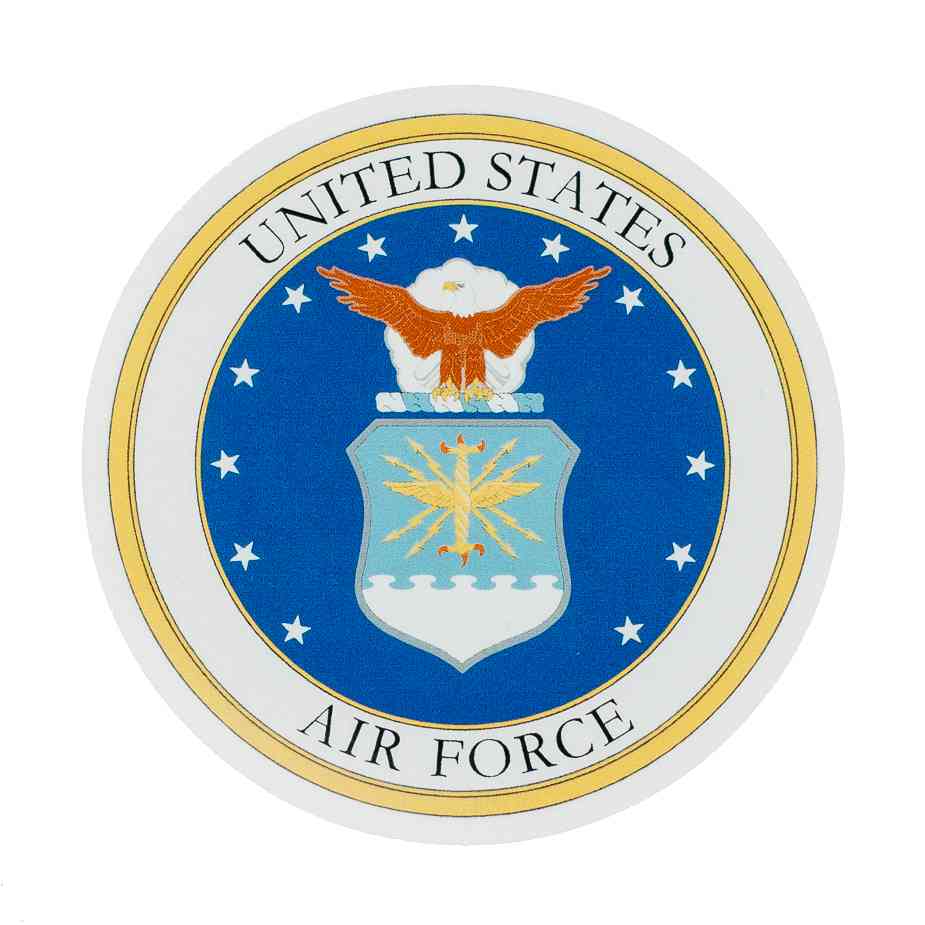Air Force Decal Sticker USAF Stickers USAF Logo Decal Sticker