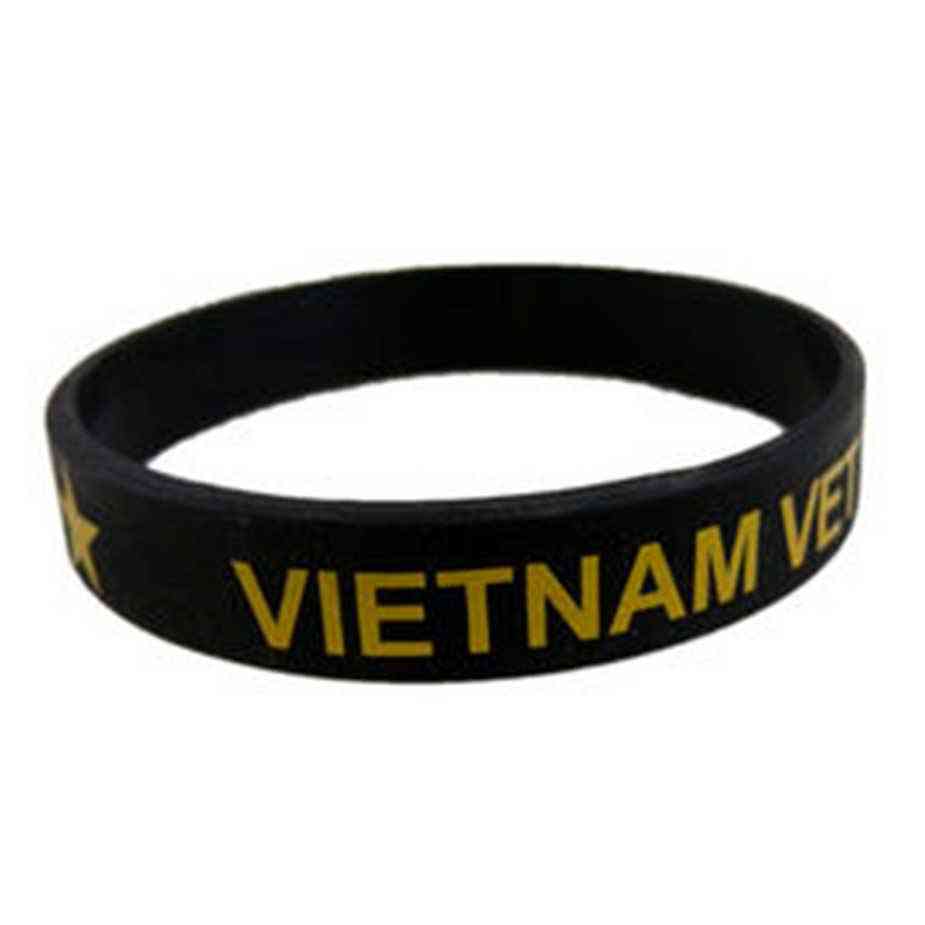 Vietnam Veteran Silicone Wristband/Bracelet