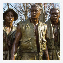photo of vietnam memorial